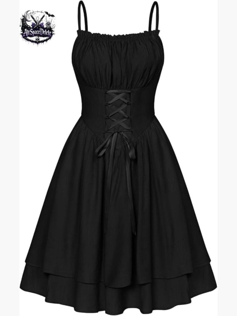 Chiffon Corset Mini Dress with Adjustable Straps for Casual Wear